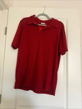 Marmot Red Short-Sleeve Polo